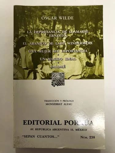 La Importancia De Llamarse Ernesto El Abanico De Lady