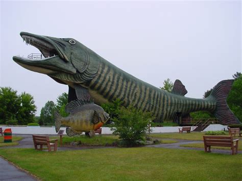 Hayward WI - Fishing Hall of Fame - On the Lake