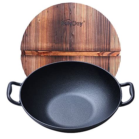 Top 10 Flat Bottom Cast Iron Woks Of 2021 Best Reviews Guide