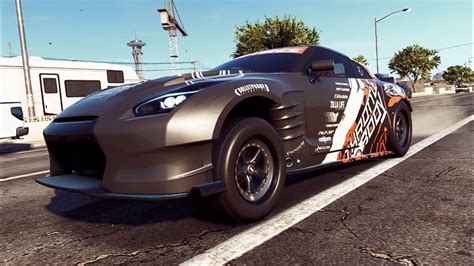 Need For Speed Payback Nissan Gt R Drag Build Youtube