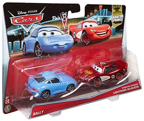 Disney Pixar Cars Radiator Springs Sally And Radiator Springs Lightning