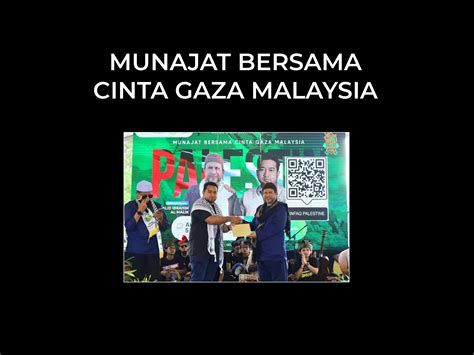 Munajat Bersama Cinta Gaza Malaysia Allied Nexus Of Nusantara