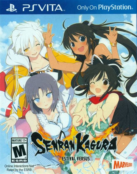 Senran Kagura Estival Versus English Subs For Playstation Vita