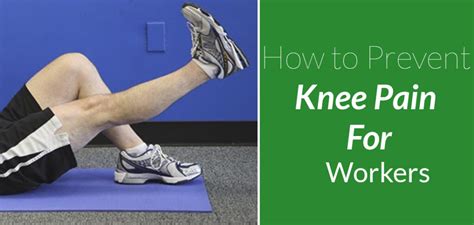 How To Prevent Knee Pain Ask The Nurse Expert