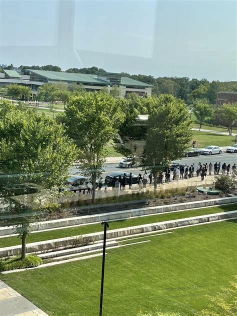 Bruh the career fair line stretches all the way back to the road : r/rutgers