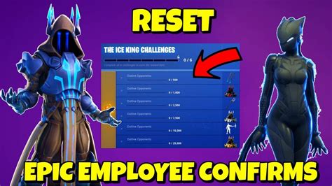 Your Xp Ice King Challenges Reset In Season 7 Fortnite Confirmed Youtube