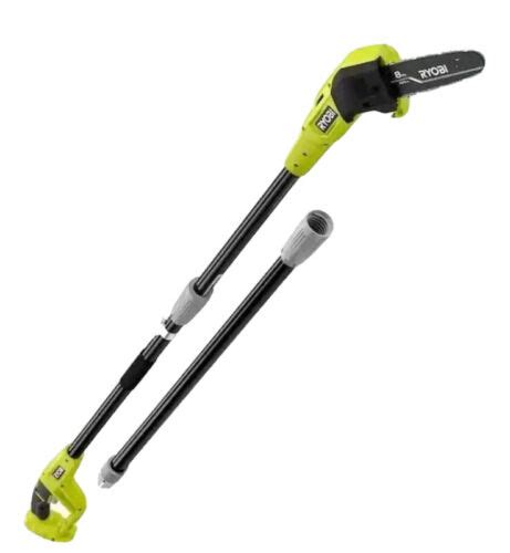 Ryobi One 18v 8in Cordless Pole Saw Pruning Limbing P2501 Tool Only Ebay