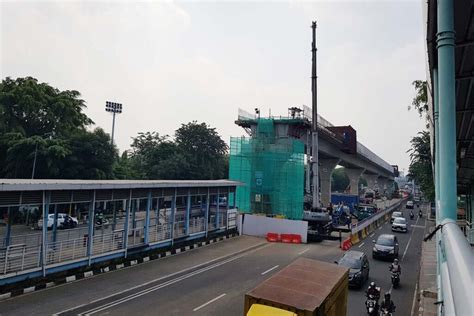 Menengok Pembangunan Proyek Lrt Fase B Velodrome Manggarai Majalah