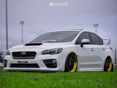 Subaru Wrx Wheel Offset Tucked Air Suspension Custom