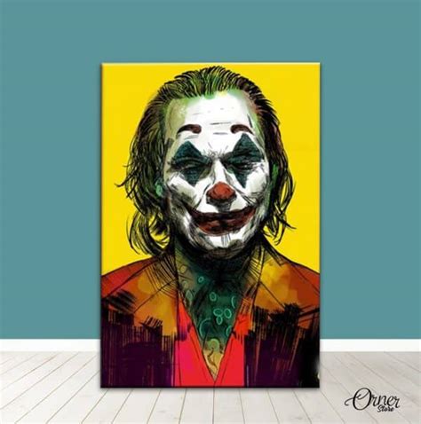 Joker 2019 Fan Art | Movies Poster Wall Art - Orner Store