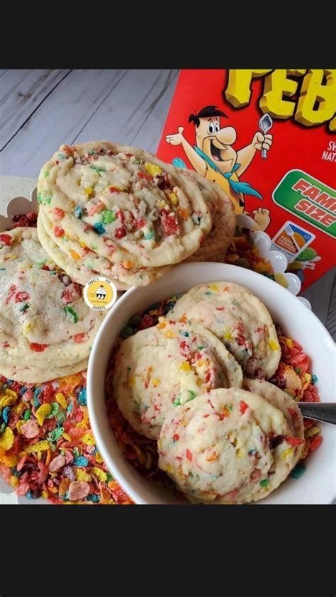 Frosted Fruity Pebble Cookies Artofit