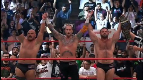 Aew Collision 6172023 Cm Punk And Ftr Defeat Samoa Joe And Bullet Club