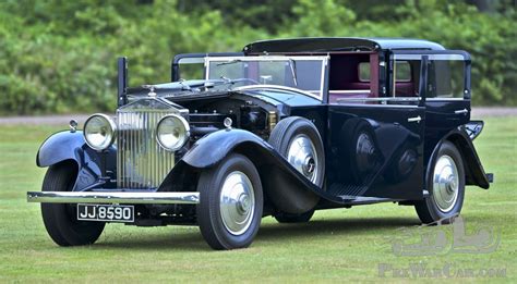 Car Rolls Royce Phantom II Continental Sedanca De Ville By Barker 1933