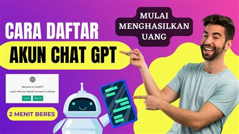 Cara Daftar Chat Gpt Di Hp Cara Menggunakan Chatgpt Youtube