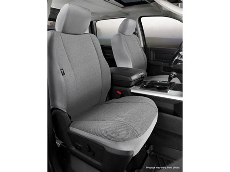 Fia Wrangler Solid Seat Cover Gray Bucket Seats High Back