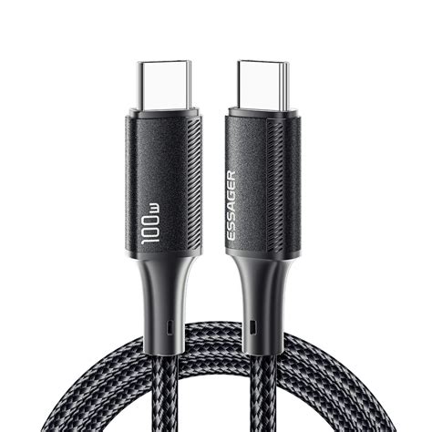 ESSAGER ES X45 Series 100W Fast Charging Cable USB Type C Cable