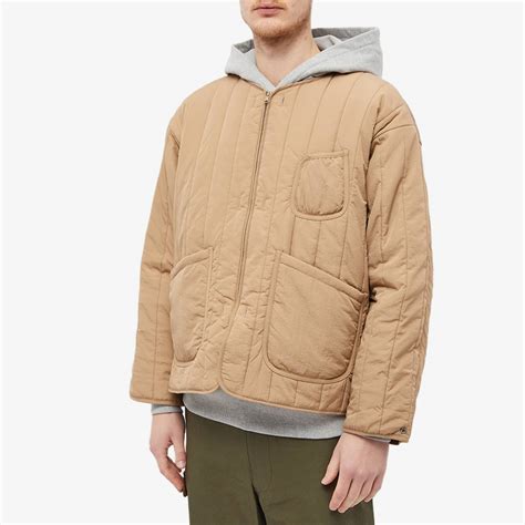 Uniform Bridge Quilted Liner Jacket Beige End Ar