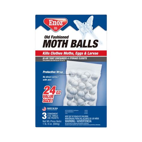 Enoz Moth Ball 24 Oz Moth Prevention At