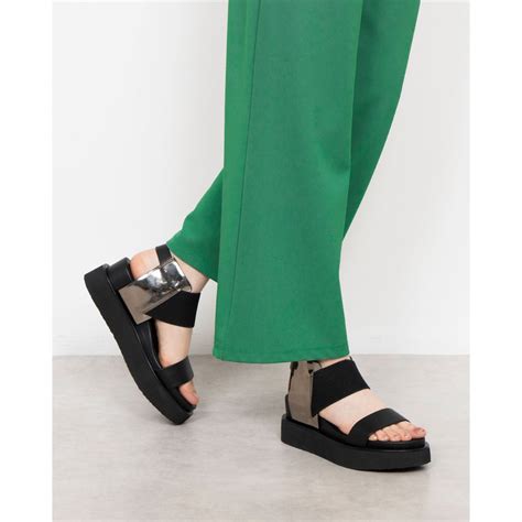 ユナイテッド ヌード UNITED NUDE Rico Sandal BlackGunmetal ファッション通販 MAGASEEK