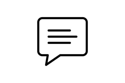 Square Chat Icon Png