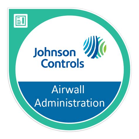 Johnson Controls Airwall Administration Credly