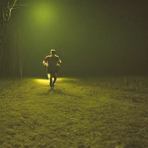 Shrek Running Caught On Trail Cam Night Photography Stable