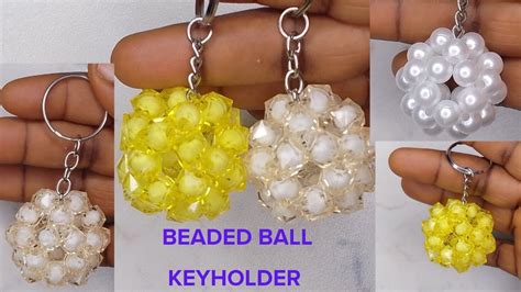 Tips On How To Make A Beaded Ball Keyholder Diy Tutorial YouTube