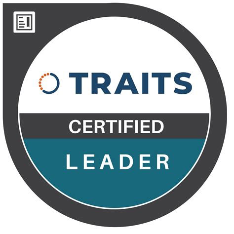 TRAITS Certified Leader - Credly
