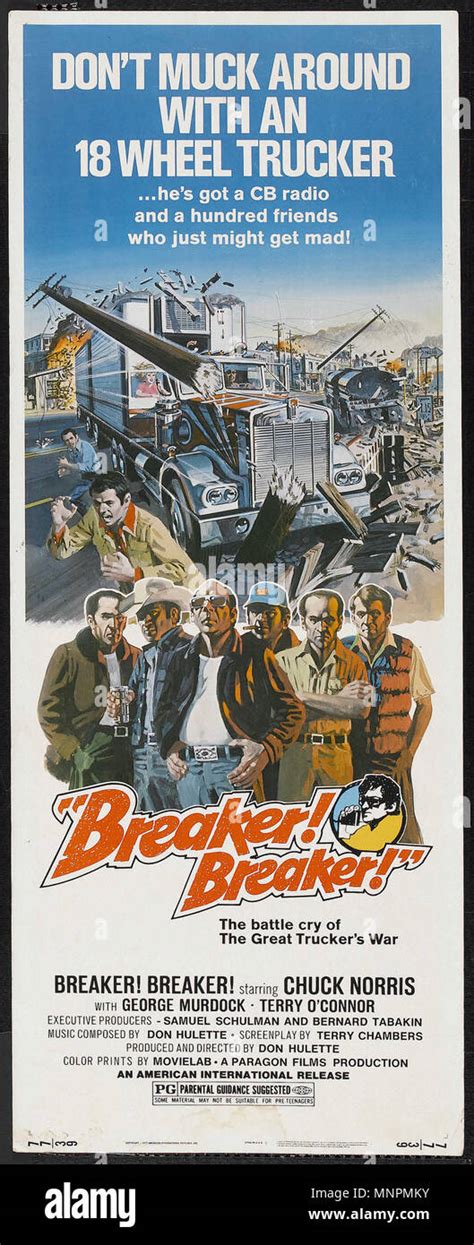 Breaker Breaker - 1977 - Vintage Movie Poster 01 Stock Photo - Alamy