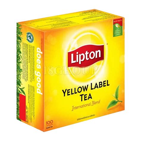 TrÀ Lipton Túi Lọc Yellow Label Tea Hộp 25 And 100 Gói Shopee Việt Nam