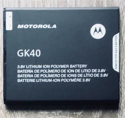 Bater A Original Motorola Gk Para E G Play Xt Xt Xt G