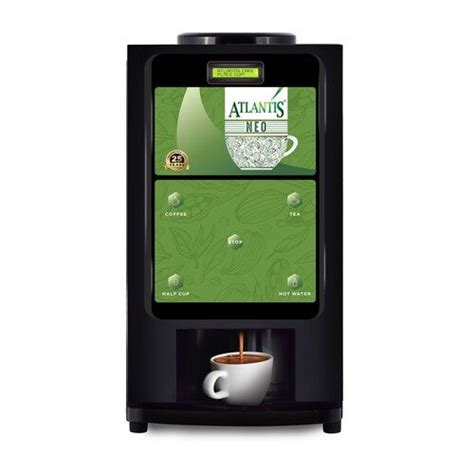 Atlantis Neo 2 Lane Tea And Coffee Vending Machine With Dedicated Hot