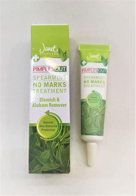 Janet Ayurveda Pimples Out Spearmint No Marks Treatment ShopHere