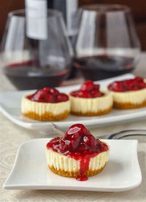 Mini Lemon Cheesecakes With Raspberry Sauce Artofit