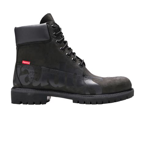 Buy Supreme X 6 Inch Premium Waterproof Boot Big Logo Black Tb 0a2msq 001 Goat