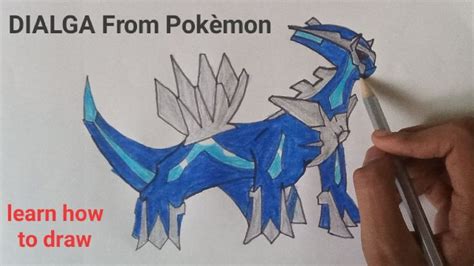 How To Draw Dialga Pokemon Easy Drawing For Beginners Easy