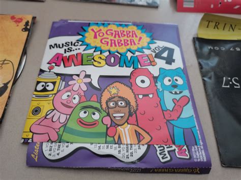 Yo Gabba Gabba Music Is Awesome Volume 4 哟嘎巴嘎巴 Taobao