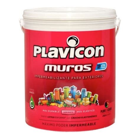 Plavicon Muros Impermeabilizante Exterior Blanco Pinturerias Sarno