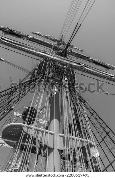 Amerigo Vespucci Sailing Ship Navy Built Stock Photo 2200519495