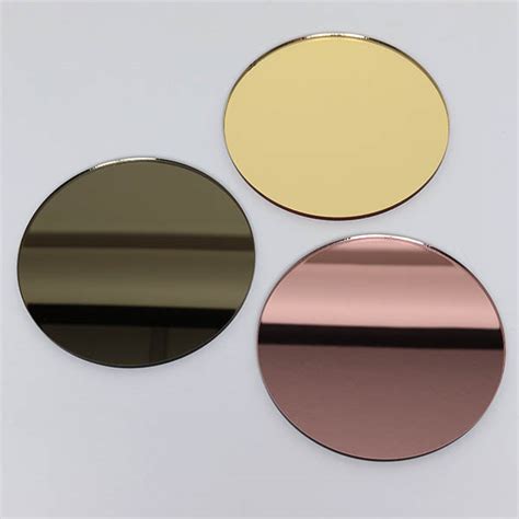 Glitter Finish Acrylic Discs Cut To Size Perspex Panels