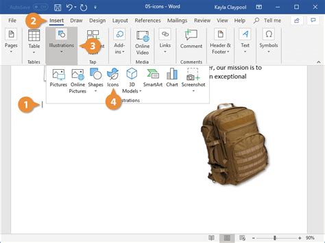 How To Insert Icons In Word CustomGuide