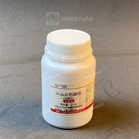 Hóa Chất Cobalt II nitrate hexahydrate Co NO3 2 6H2O Cas 10026 22 9