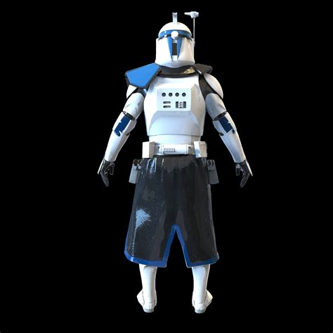 Captain Rex Phase 1 Wearable Armor 3D Model STL Etsy