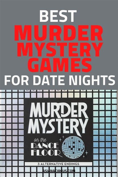 34 best murder mystery party games for adults – Artofit