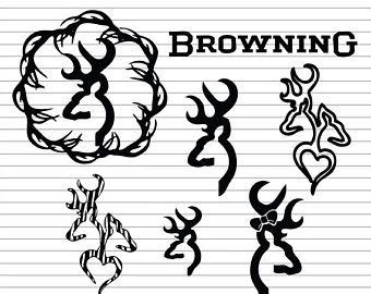 Browning SVG Bundle, Browning Logo SVG , Browning clipart, deer svg, hunting svg, svg files for ...