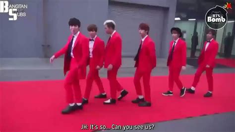 Best Moments With Bts On Twitter When Bts Wore Red Suits And Ended Up