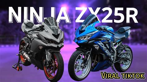 Gallery Modifikasi Ninja Zx R Viral Tiktok Kawasaki Ninja Super