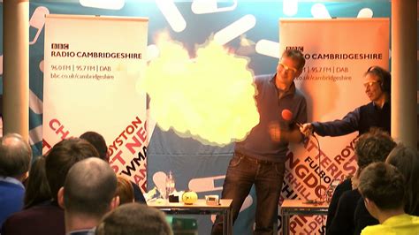 BBC Radio Cambridgeshire Naked Scientists Hydrogen Explosion