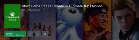 Duftend Klimaberge Verengt Xbox Game Pass Ultimate 1 Euro Erweiterung