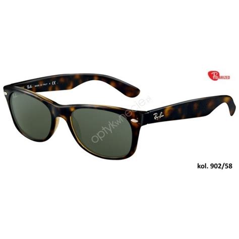 New Wayfarer rb 2132 col 902 58 rozm 58 18 okulary przeciwsłoneczne